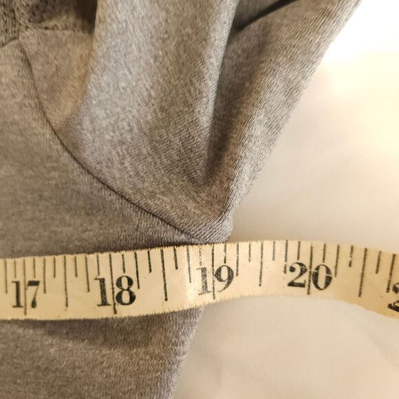 FootJoy Womens Small Gray Grey Engineered Jersey 1/4 Zip Pullover Sweatshirt - Picture 7 of 9